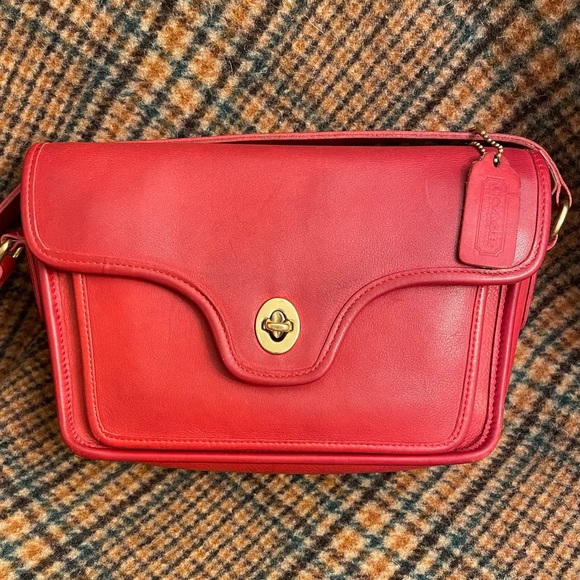 Coach Handbags - Coach Red Kent Bag